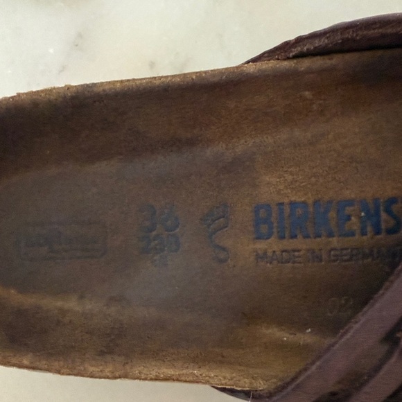 Birkenstock Women's Granada Soft Footbed Tobacco Oiled Leather Brown Sandals 6US - Picture 7 of 16